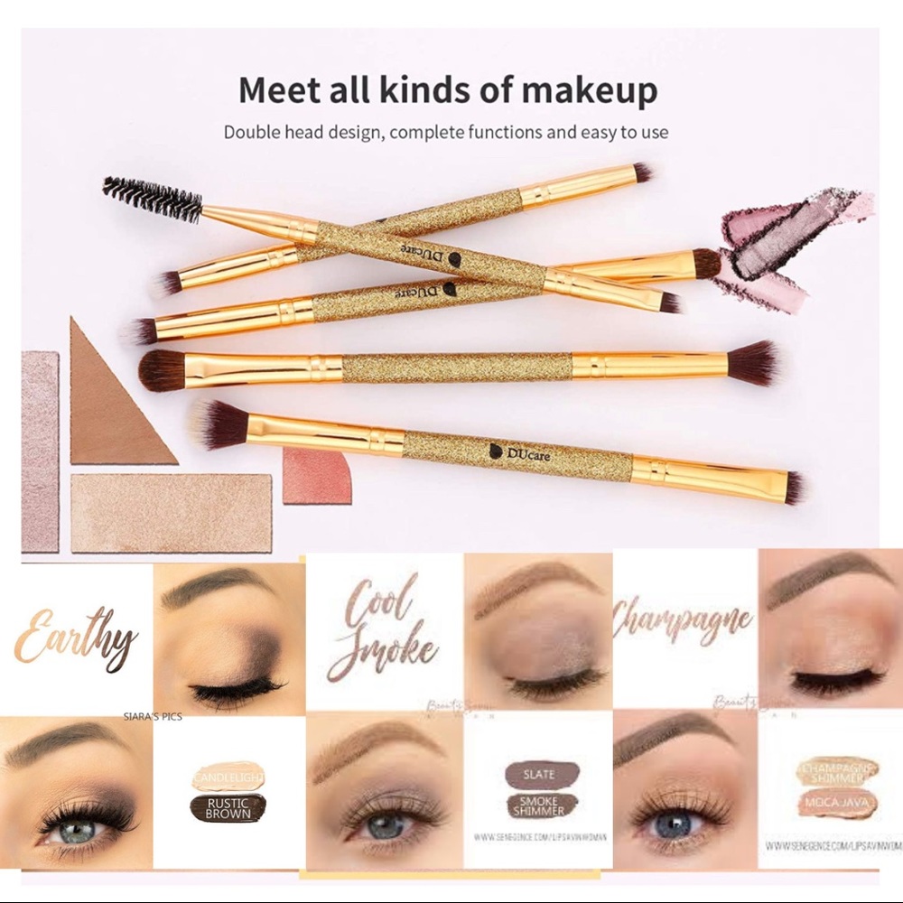 DUcare Eye Brush set- NEW 💋👁 Great for ShadowSense!